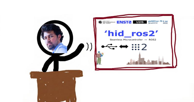 hid_ros2 presentation at ROSCon FR
